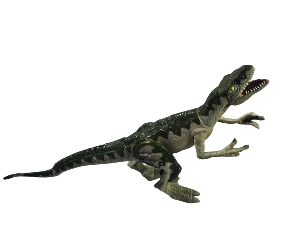 Boneco Jurassic Park Velociraptor Cyclops Raptor Dinosaur 1997 10" Hasbro - Imagem 3 de 4
