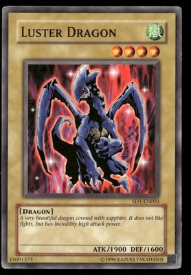 Luster Dragon SD1-EN003 Structure Deck: Dragon's Roar Yu-Gi-Oh LP