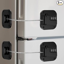 Fridge Lock Childproof Combo Cabinet Drawer Safety No Keys