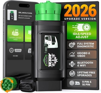 ANCEL HD200 All System Heavy Duty Truck Diagnostic Scanner Speed Limit Adjust