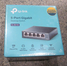 New Sealed TP-LINK TL-SG105 5 Port Gigabit 4 ...