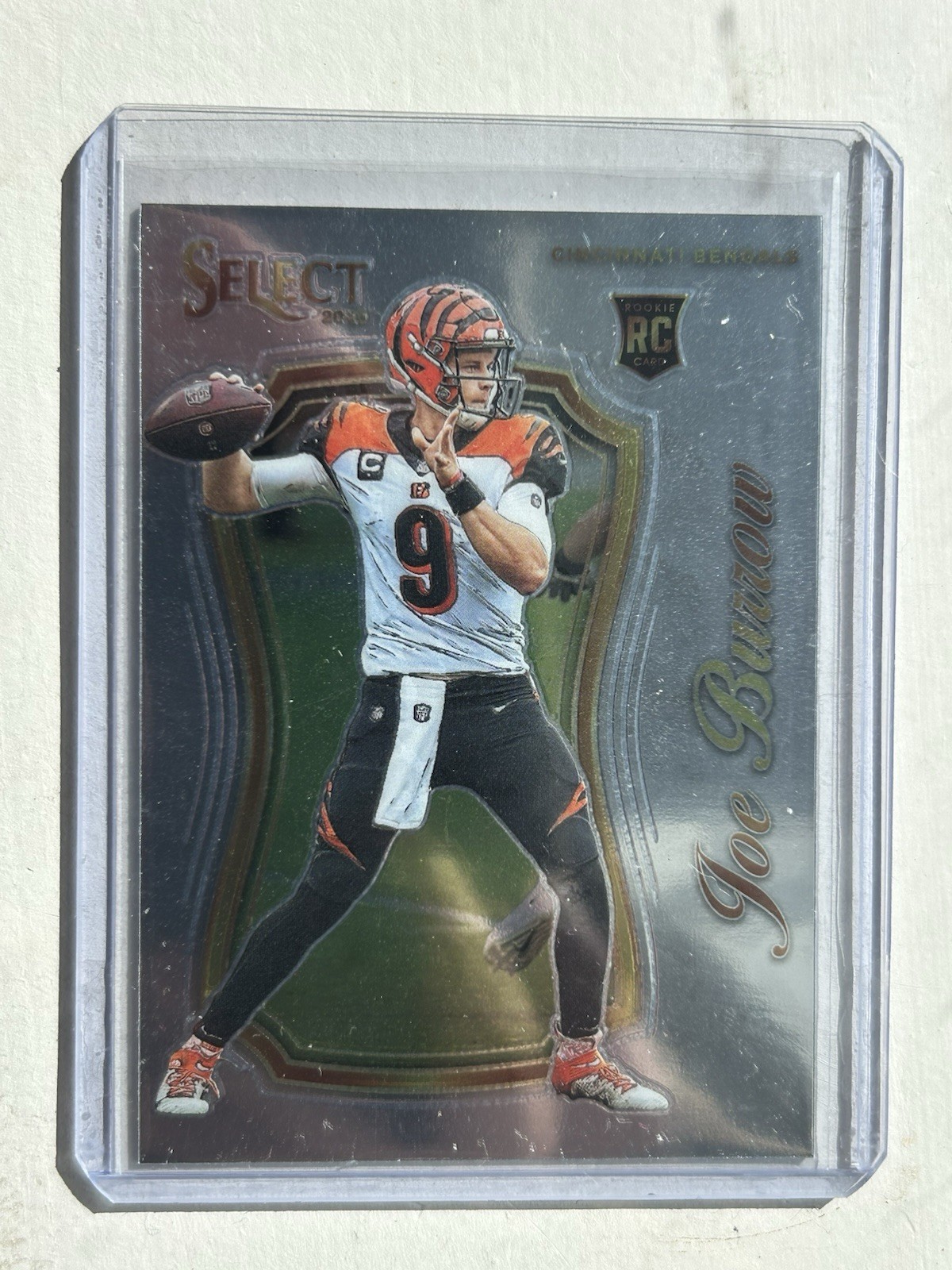 2020 Panini Select Certified Rookie Joe Burrow #SCR-1 Bengals NFL