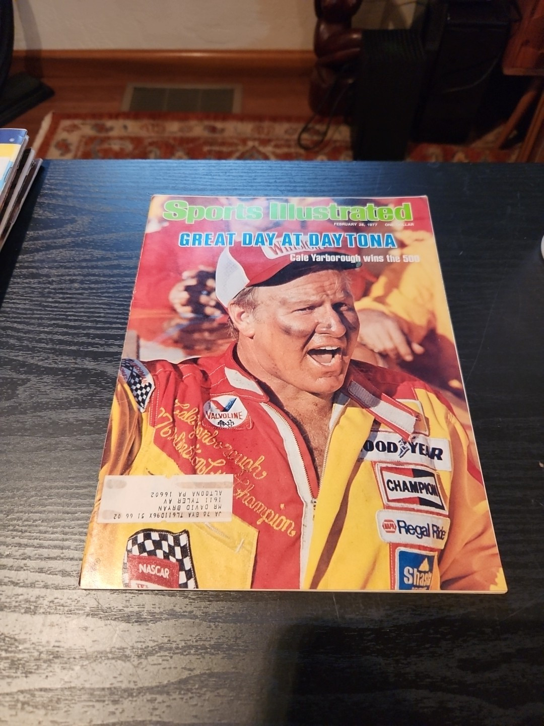 Sports Illustrated Feb 28 1977 Cale (The Vegetable) Yarborough Daytona