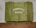 Vintage Marx STAGECOACH Miniature 4-3/4" Cap TOY Original Box And Papers