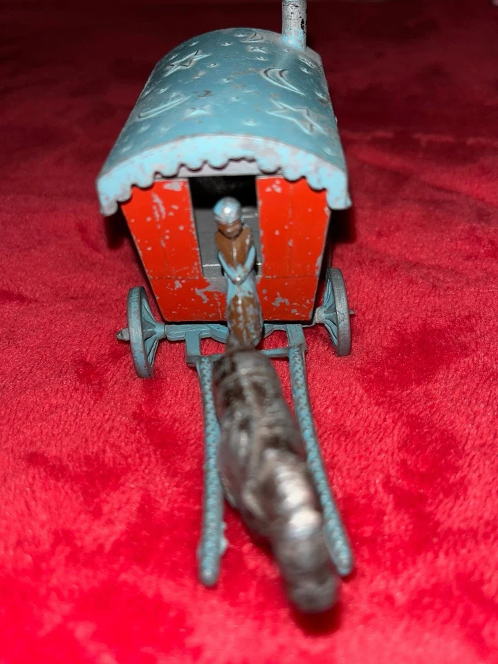 🔥 Caravana vintage Charbens Salco Romany Viajeros gitanos tirada por caballos. Raro en muy buena condición Foto 2 de 4