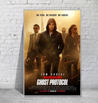 Mission: Impossible Ghost Protocol Phantom Protokoll Poster Film Plakat - 231b