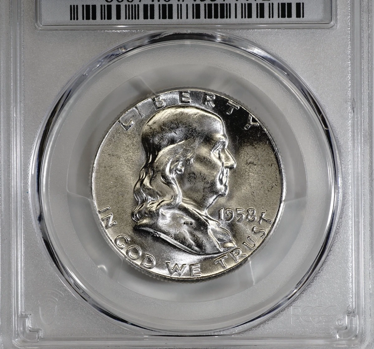 25+ 1958 Grade MS 64 Franklin Half Dollars (1948-1963) for sale
