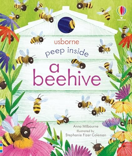 Peep Inside a Beehive by Anna Milbourne NEW Free UK Delivery - Image 3