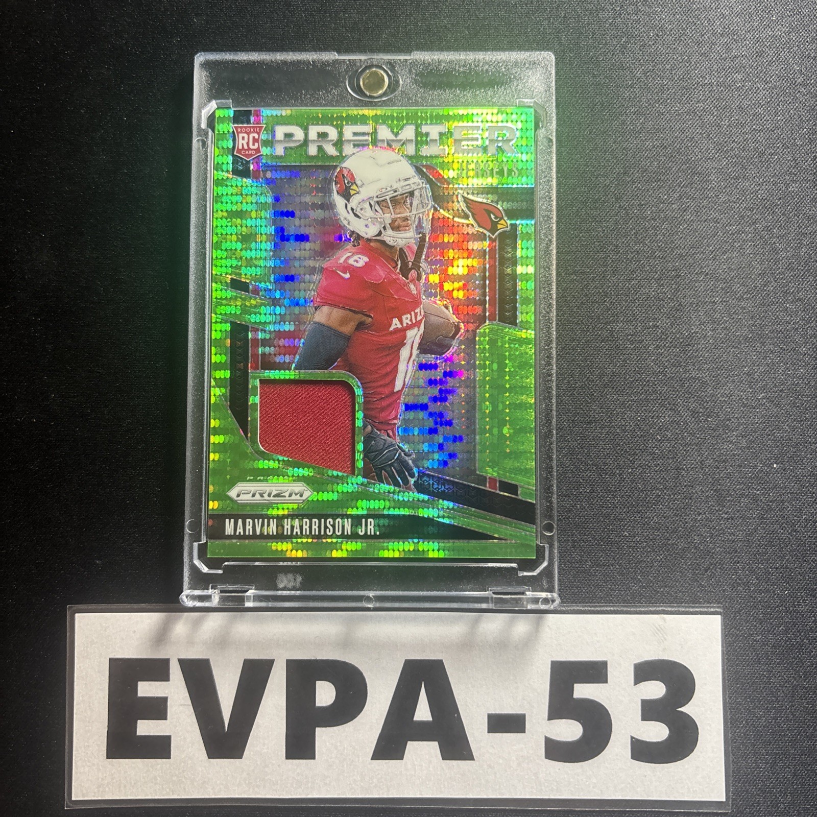 2024 Panini Prizm Premier Jerseys Marvin Harrison Jr. #PJ-MHJ (MEM, RC)