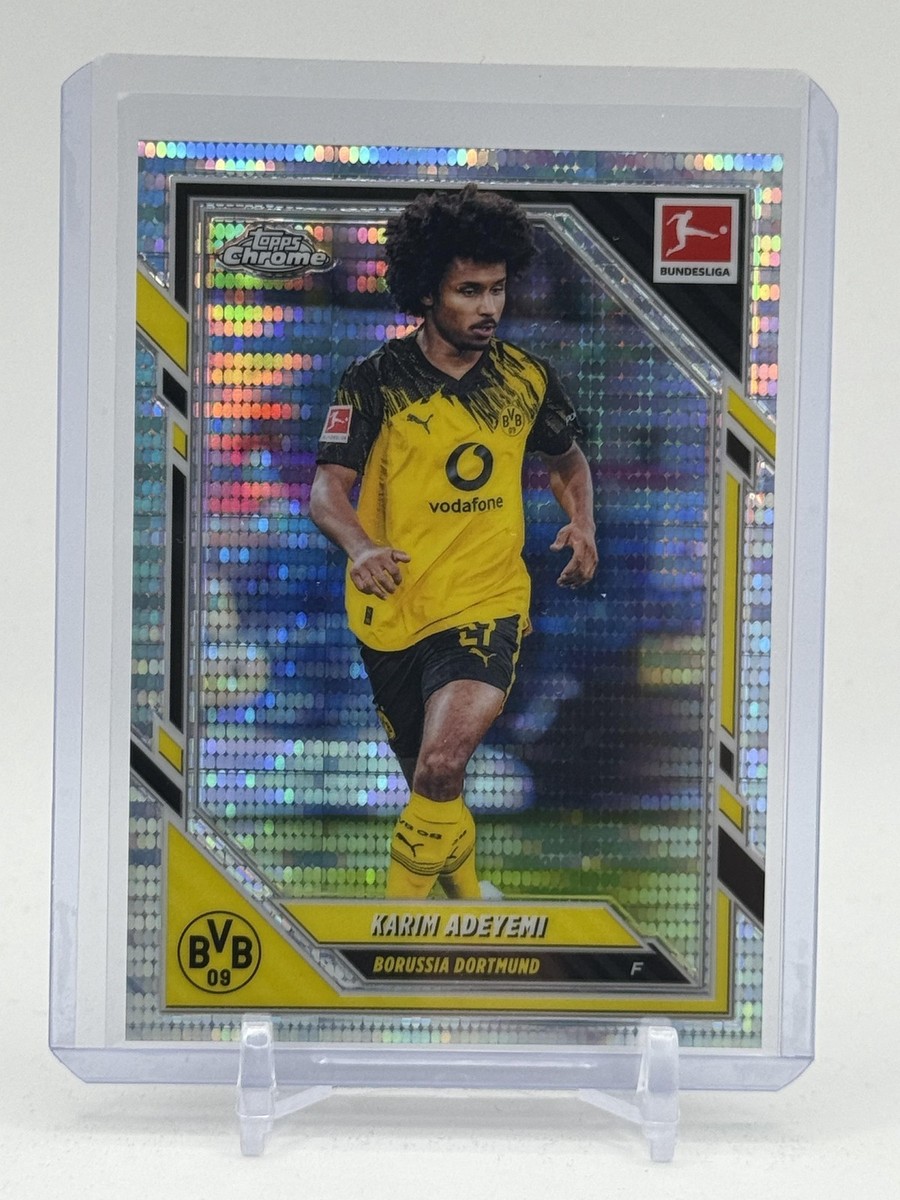 2025-26 Topps Chrome Bundesliga #19 Karim Adeyemi Pulsar Refractor