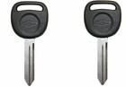 2 New OEM Ignition Bow Tie Key Uncut Blade Blank For GM Chevy Truck Van