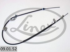 HANDBREMSSEIL SEILZUG RECHTS FÜR TOYOTA AYGO ( B1 ) - LINEX 09.01.52