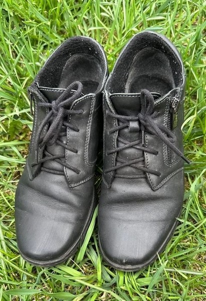 Women Geox Boots Black Leather 38