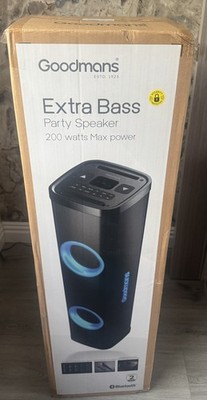 Goodmans Extra Bass Party Lautsprecher 200W