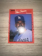 ERROR NO DOT 1990 DONRUSS BASEBALL CARD #550 TIM CREWS DODGERS PACK FRESH