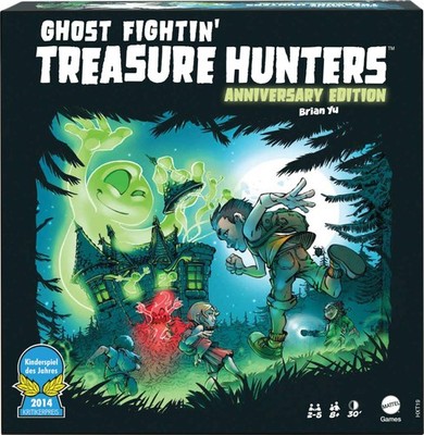 Mattel Games Ghost Fightin  Treasure Hunters Anniversary Medium, Multicolor 