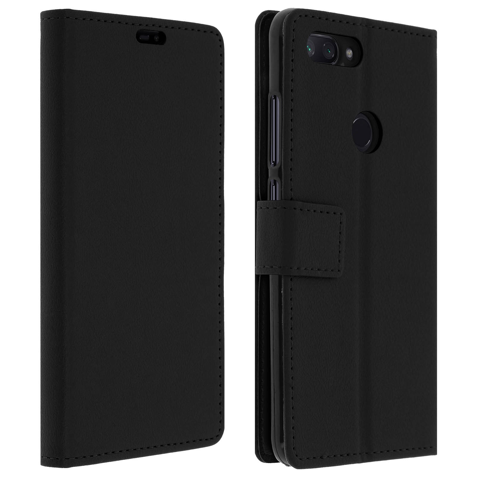 Coque Mi 8 Lite antichoc étui à rabat pour protéger l'écran des rayures clés