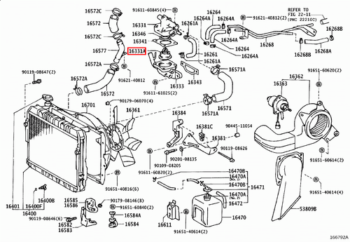Genuine Toyota LandCruiser 60 45 40 Series FJ 2F 4.2 Petrol Thermostat - Picture 4 of 20
