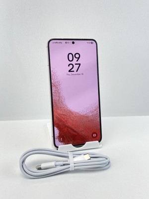 Samsung Galaxy S22 5G SM-S901B/DS Duos 256GB Pink Gold GSM Unlocked Dual SIM