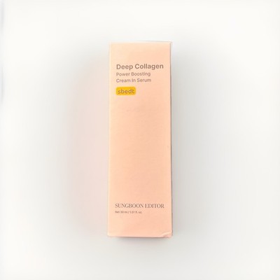 [US Seller] Sungboon Editor Deep Collagen Power Boosting Cream In Serum 30ml
