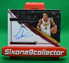 2021-22 Impeccable Collin Sexton Jazz Cavs Basketball Auto Card #ST-CSX /49