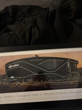 Las Vegas Raiders Inaugural Game Allegiant Stadium Poster September 21, 2020 NFL