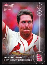 Cardinals Jedd Gyorko Wild Card Hopes Alive vs Pirates 2016 Topps Now 528 PR 268