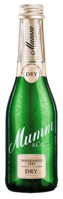 (11,01 /l) Mumm Dry Jahrgangs Sekt 11,5% 12-0,2l Piccolo Flaschen