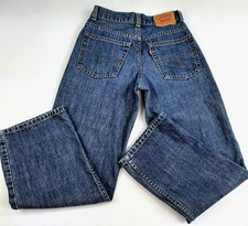 Vtg Y2K 550 Levi's Jeans Boys Sz 12 Reg W 26 Ins 26 L 26 1/2 Relaxed Fit Cotton