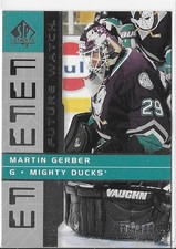 2002-03 SP Authentic MARTIN GERBER Future Watch rookie card #136. rookie card picture