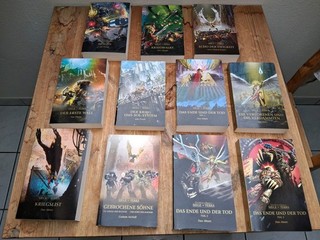 Warhammer 40k Siege of Terra Zyklus 11 Bände The Horus Heresy tadellos