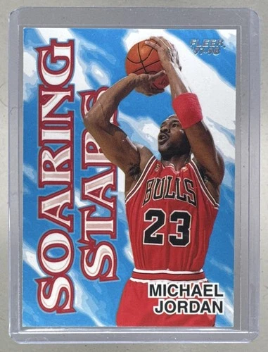Michael Jordan 1997 Fleer #9SS Soaring Stars
