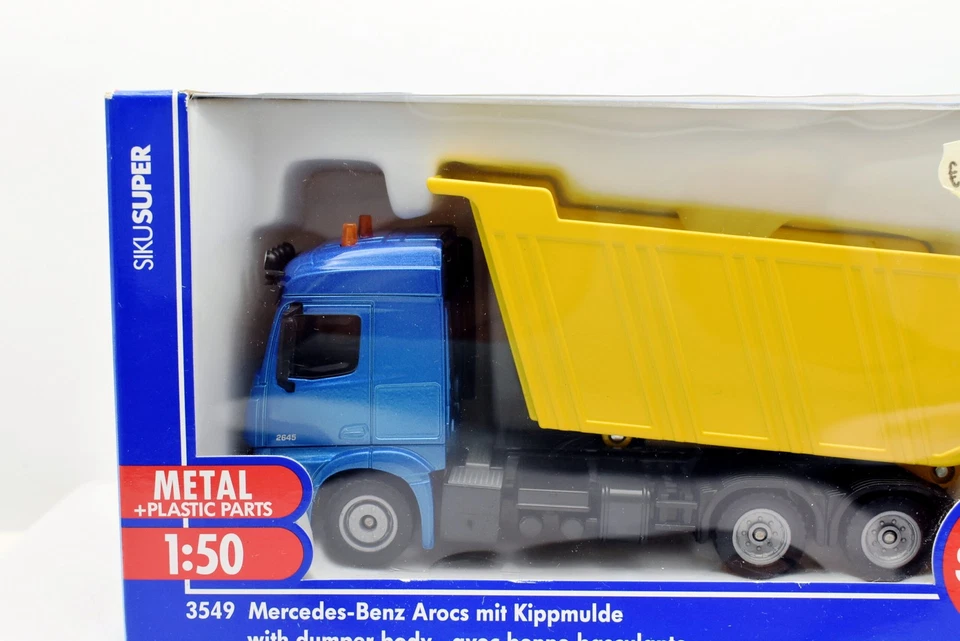 Modellino camion scala 1:43 mercedes benz arocs mit kippmulde modellismo statico - Immagine 2 di 4