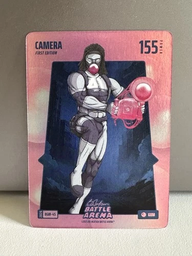 Bo Jackson Battle Arena “Camera” Bubblegum Battlefoil “Alvin Kamara” SP BGBF-45