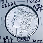 1898 S MORGAN SILVER DOLLAR HI GRADE GENUINE U.S. MINT RARE KEY COIN 3077
