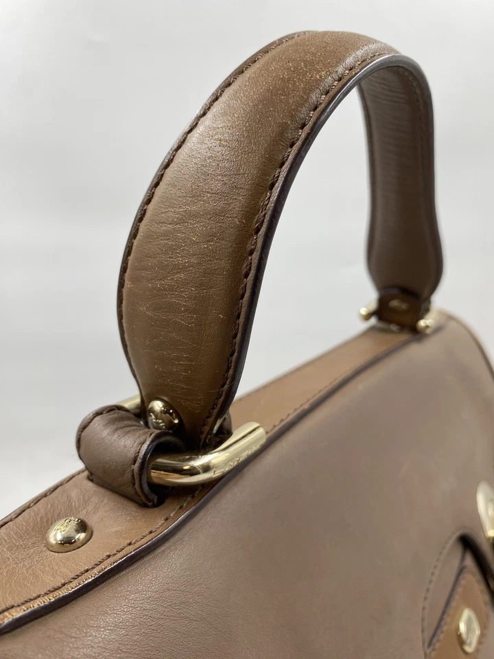 Bolso de hombro Lancel de cuero marrón Foto 4 de 4