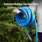 Hose 150FT x 3/4", Heavy Duty Rubber Water Hose with Five Layered Braiding 20...