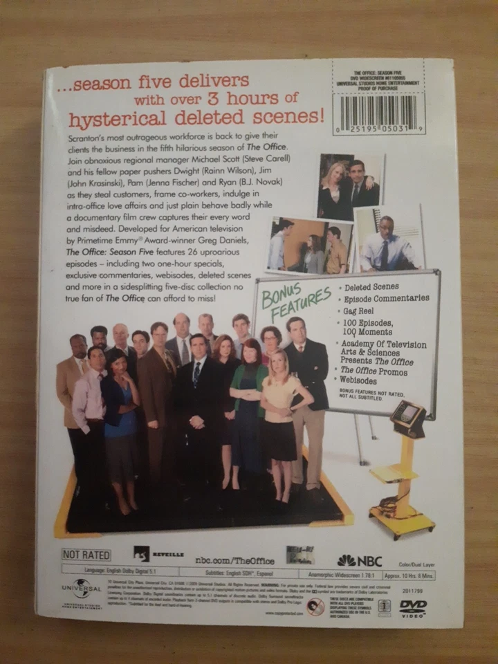 The Office Season 5 Dvd - Image 2 of 2