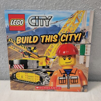 LEGO City Build This City Paperback Book Scholastic 2010