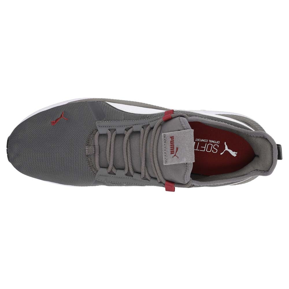 PUMA Pacer Future Street Plus Lace Up Mens Grey Sneakers