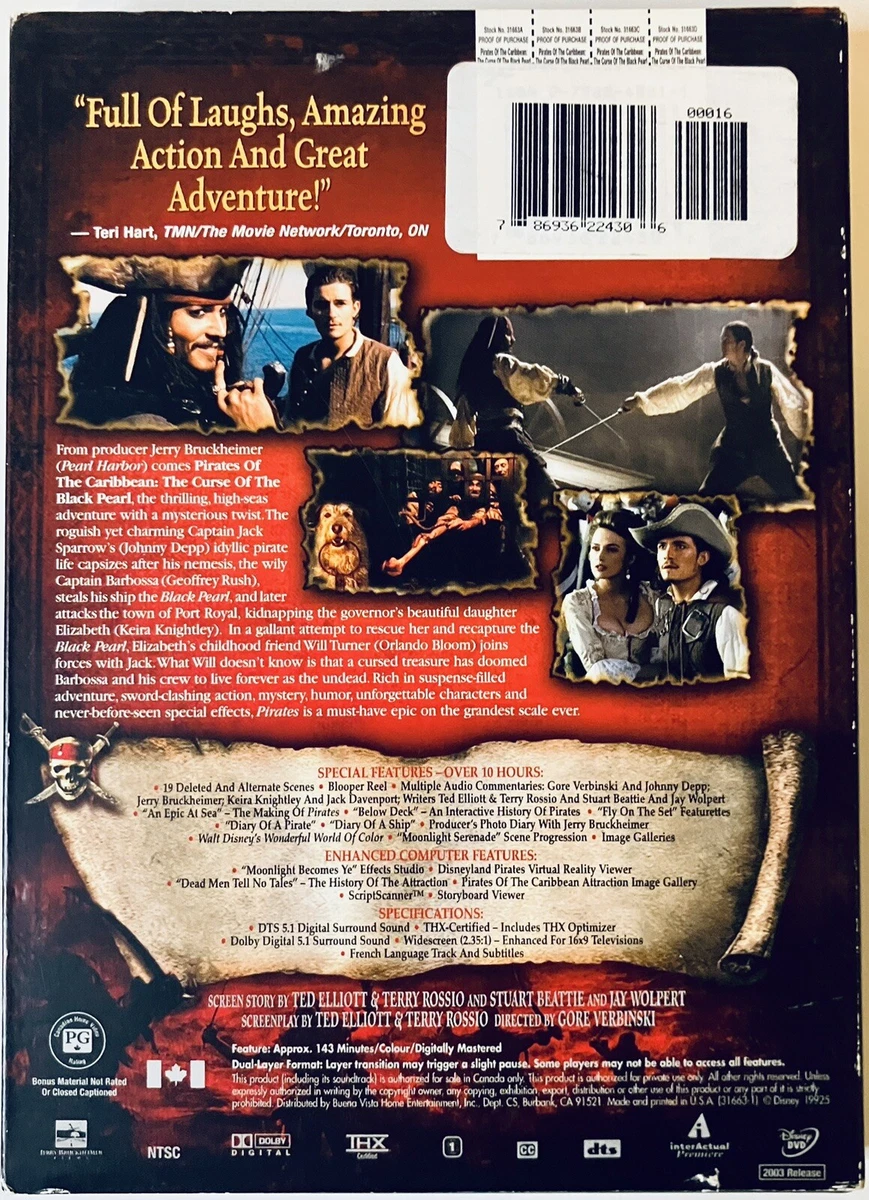 BLACKPEARL DVD | contifarma.pe