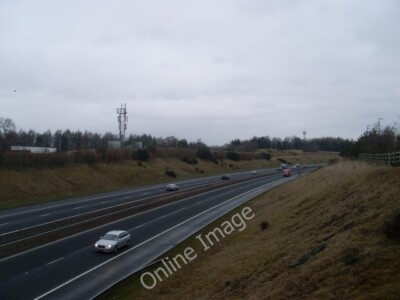 Foto 6x4 Handymast und M77 Barrhead von der Aurs Straße. Beide sind cle c2010