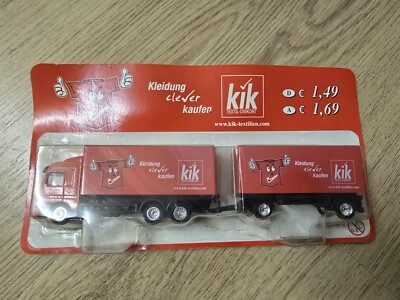 Werbetruck - Mini Truck - kik - Originalverpackung