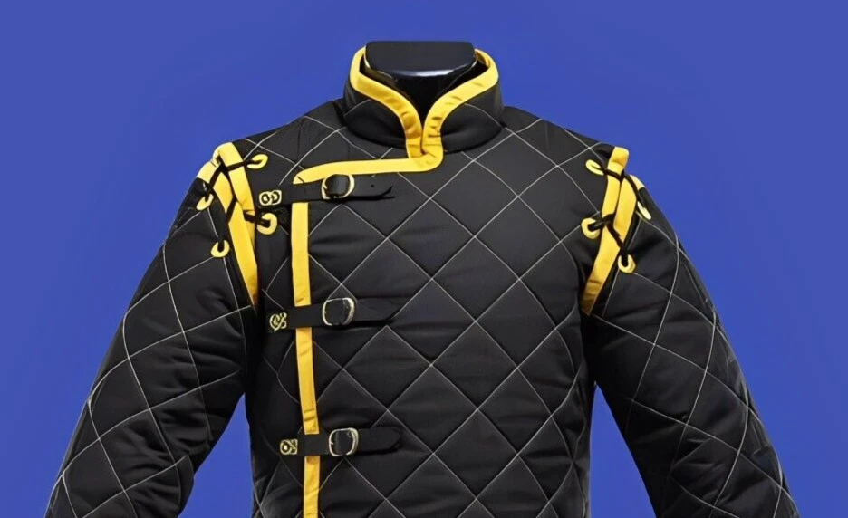 Medieval Gambeson ,Thick Padded Gambeson,  buhurt costume / handmade sca gambson - Image 3 of 4