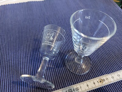 2er Set Petrus Boonekamp 2 cl Stielglas Schnapsgläser