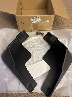 OEM NEW Front Molded Splash Guards Mud Flaps Black 13-19 Buick Encore ...
