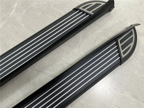 Escalón lateral de aluminio 2 piezas para estribo Nerf Bar Porsche Cayenne 2011-2017 Foto 3 de 4