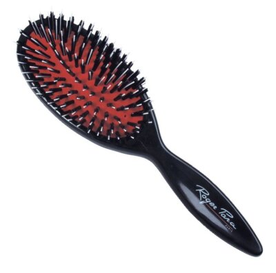 Roger Para Bürste 1024 9-reihig oval mit Stiften Pneumatikbürste Auskämmbürste