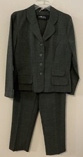 Sag Harbor Womens Size 6 Petite Dark Green 3 ...