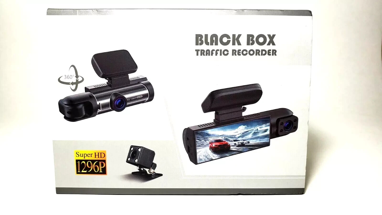 Black Box Traffic Recorder Dash Cam for Enhanced Road Safety-image